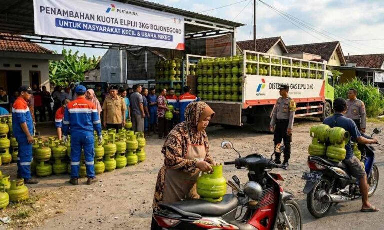 Hadapi Libur Panjang, Stok Elpiji 3 Kg Bojonegoro Ditambah