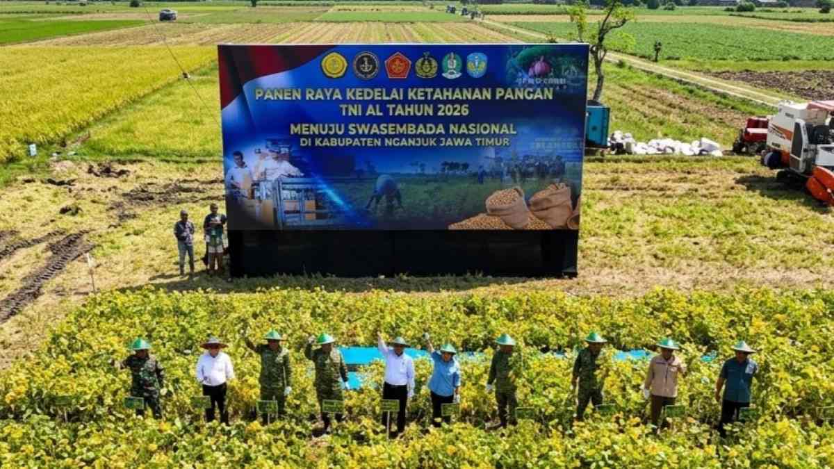 Kementan dan TNI AL Kerja Sama Pacu Swasembada Kedelai