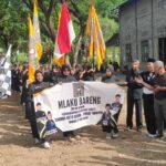 Ribuan Pesilat PSHT Kediri Long March Perkuat Solidaritas