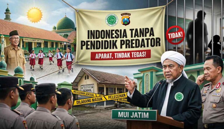 Marak Pelecehan, MUI Jatim Minta Aparat Tindak Tegas Oknum Pendidik Predator