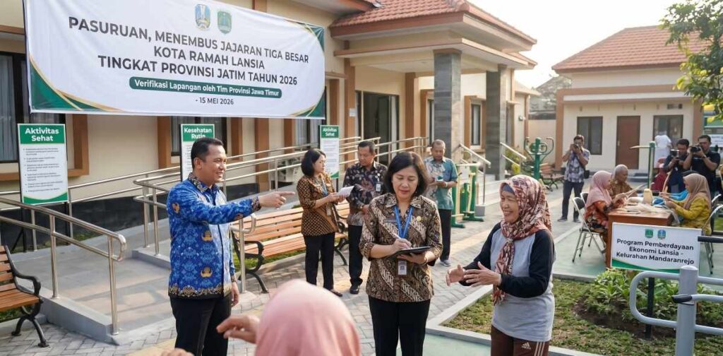 Pasuruan Masuk 3 Besar Kota Ramah Lansia Provinsi Jawa Timur