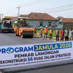 Bupati Lamongan Pastikan Rekonstruksi 56 Ruas Jalan Jamula