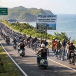 Ratusan Motor Antik Jelajahi Jalur Lintas Selatan Jawa