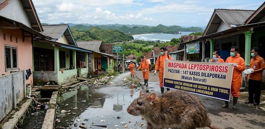 Leptospirosis di Pacitan Bertambah 3 Kasus, Total Tembus 147