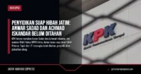 Penyidikan Suap Hibah Jatim: Anwar Sadad dan Achmad Iskandar Belum Ditahan