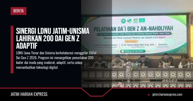 Sinergi LDNU Jatim-Unisma Lahirkan 200 Dai Gen Z Adaptif