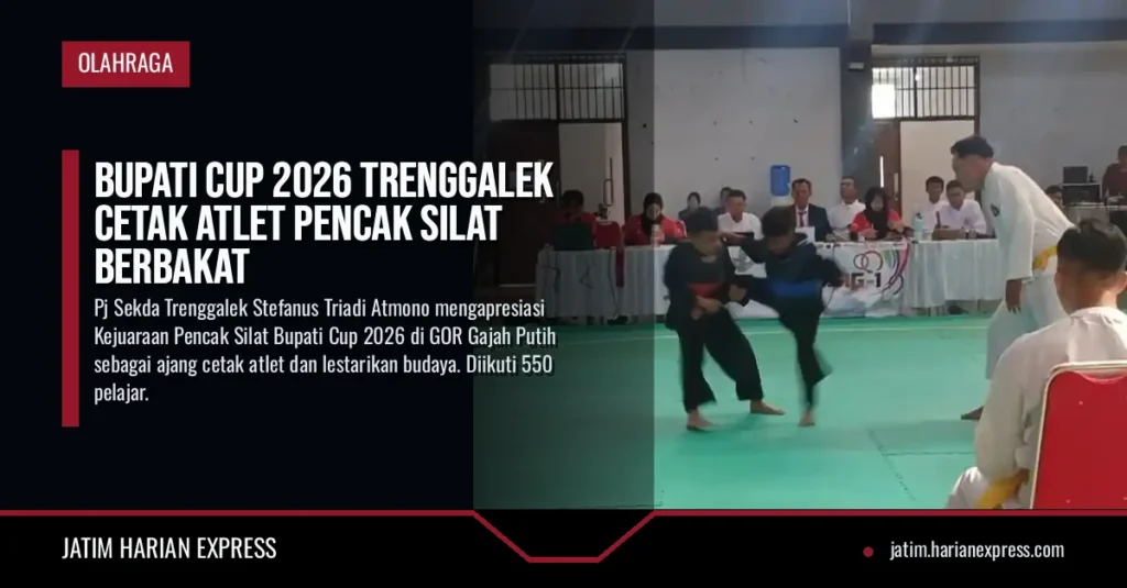 Bupati Cup 2026 Trenggalek Cetak Atlet Pencak Silat Berbakat