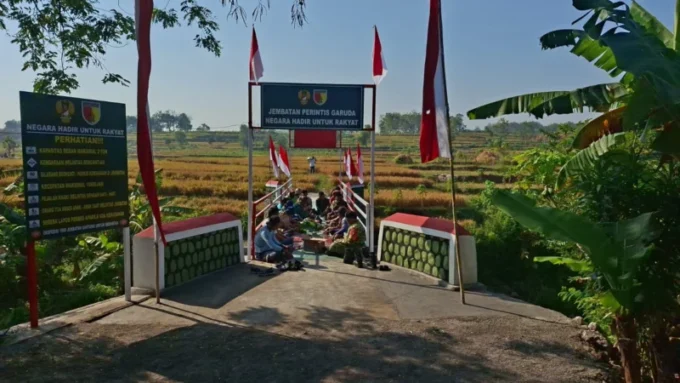 Merajut Asa di Genjeng Nganjuk, Jembatan Perintis Garuda Buka Akses dan Harapan Warga