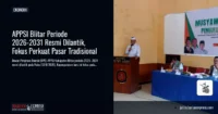 APPSI Blitar Periode 2026-2031 Resmi Dilantik, Fokus Perkuat Pasar Tradisional