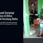 Serda Fiyan Setyadi Dampingi Posyandu Integrasi di Blitar, Pastikan Tumbuh Kembang Balita