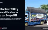 Blitar Kirim 200 Kg Sambal Pecel untuk Korban Gempa NTT