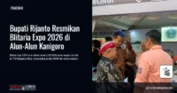 Bupati Rijanto Resmikan Blitaria Expo 2026 di Alun-Alun Kanigoro