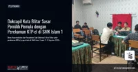 Dukcapil Kota Blitar Sasar Pemilih Pemula dengan Perekaman KTP-el di SMK Islam 1