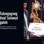 Tim Blitar-Tulungagung Juara 1 Festival Selawat U-18 Trenggalek