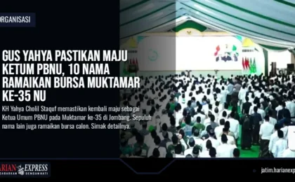 Gus Yahya Pastikan Maju Ketum PBNU, 10 Nama Ramaikan Bursa Muktamar ke-35 NU