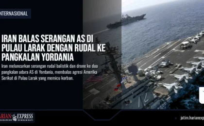 Iran Balas Serangan AS di Pulau Larak dengan Rudal ke Pangkalan Yordania