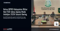 Ketua DPRD Kabupaten Blitar Ikut FGD Jaksa Agung Muda Intelijen 2026 Secara Daring
