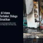 Kios Pedagang di Istana Gebang Blitar Terbakar, Diduga Kompor Lupa Dimatikan