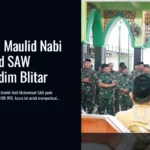 Peringatan Maulid Nabi Muhammad SAW Digelar Kodim Blitar