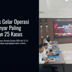 Polres Gresik Gelar Operasi Narkoba, Manyar Paling Rawan dengan 25 Kasus