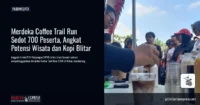 Merdeka Coffee Trail Run Sedot 700 Peserta, Angkat Potensi Wisata dan Kopi Blitar