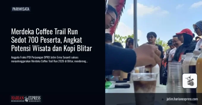 Merdeka Coffee Trail Run Sedot 700 Peserta, Angkat Potensi Wisata dan Kopi Blitar