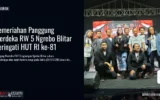Kemeriahan Panggung Merdeka RW 5 Ngrebo Blitar Peringati HUT RI ke-81