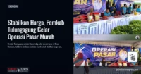 Stabilkan Harga, Pemkab Tulungagung Gelar Operasi Pasar Murah