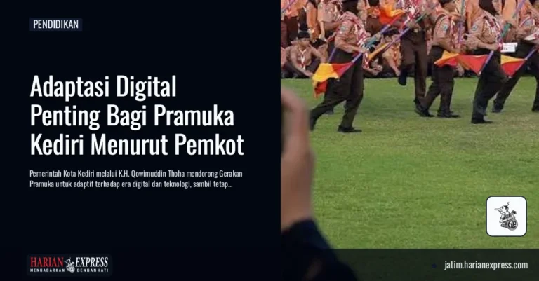Adaptasi Digital Penting Bagi Pramuka Kediri Menurut Pemkot