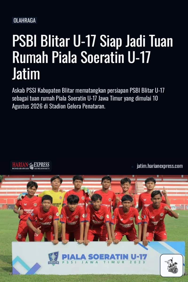 PSBI Blitar U-17 Siap Jadi Tuan Rumah Piala Soeratin U-17 Jatim
