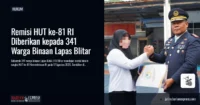 Remisi HUT ke-81 RI Diberikan kepada 341 Warga Binaan Lapas Blitar