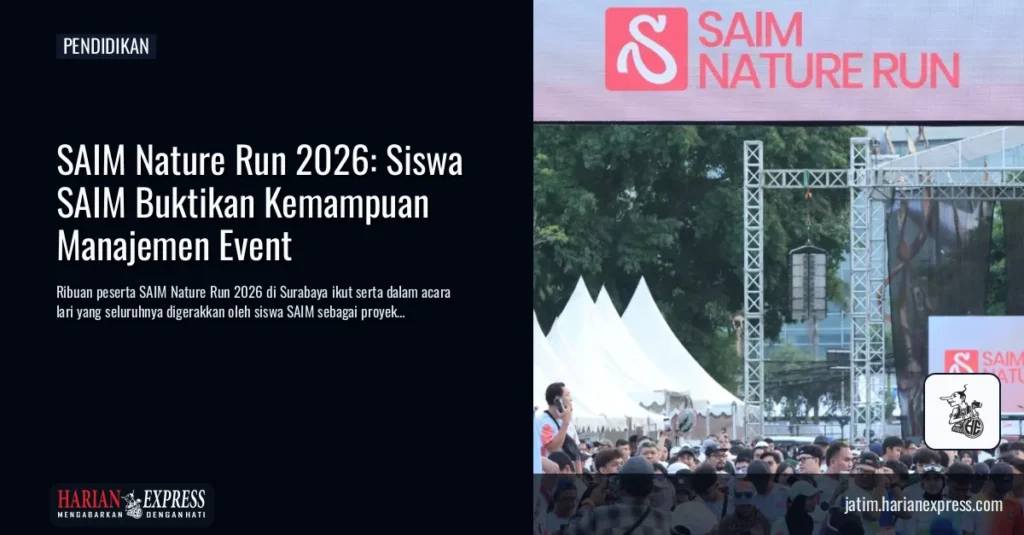 SAIM Nature Run 2026: Siswa SAIM Buktikan Kemampuan Manajemen Event