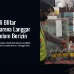 Toko Miras di Blitar Digembok Karena Langgar Perda dan Belum Berizin