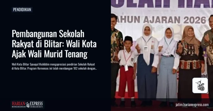 Pembangunan Sekolah Rakyat di Blitar: Wali Kota Ajak Wali Murid Tenang