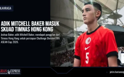 Adik Mitchell Baker Masuk Skuad Timnas Hong Kong