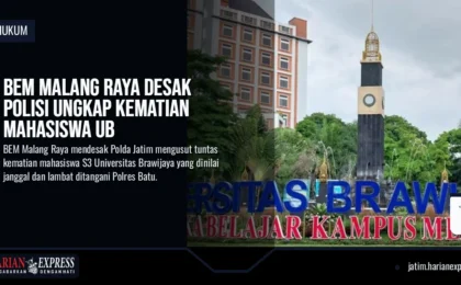 BEM Malang Raya Desak Polisi Ungkap Kematian Mahasiswa UB
