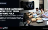 BMKG Dhoho dan Diskominfo Kediri Perkuat Sinergi Informasi Publik