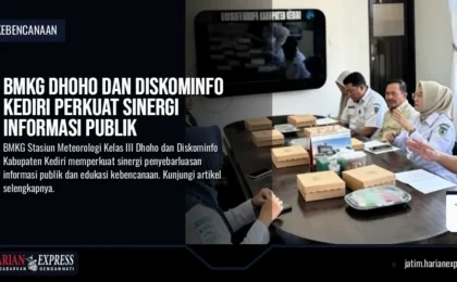 BMKG Dhoho dan Diskominfo Kediri Perkuat Sinergi Informasi Publik