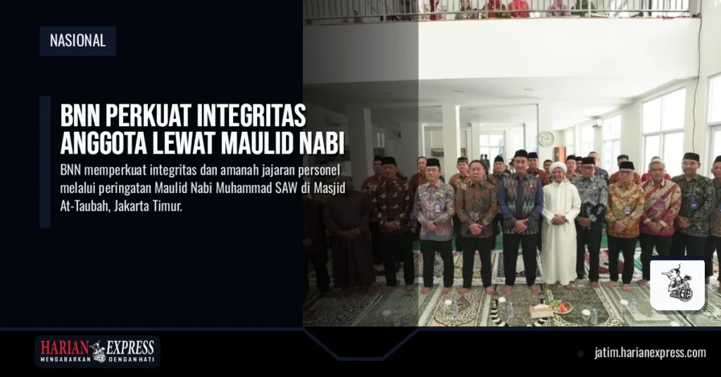 BNN Perkuat Integritas Anggota Lewat Maulid Nabi