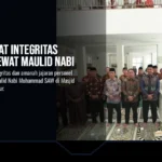 Jajaran BNN mengikuti peringatan Maulid Nabi Muhammad SAW di Masjid At-Taubah BNN, Cawang, Jakarta Timur, pada Selasa (08/09/2026),(Foto : Dok.BNN) | Sumber: Dok.BNN)