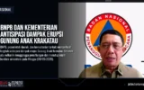 BNPB dan Kementerian Antisipasi Dampak Erupsi Gunung Anak Krakatau