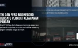 TNI dan Pers Bojonegoro Bersatu Perkuat Ketahanan Pangan