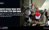 Bupati Berau Sidak SPBU Pastikan Stok BBM Aman