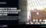 Bupati Setyo Wahono Ingatkan ASN Bojonegoro Pentingnya Ketulusan Melayani