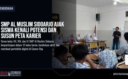 SMP Al Muslim Sidoarjo Ajak Siswa Kenali Potensi dan Susun Peta Karier