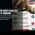 Faizuddin FM Soroti Kualitas Demokrasi di Jombang