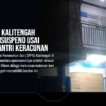 SPPG Kalitengah yang dihentikan sementara operasinya.