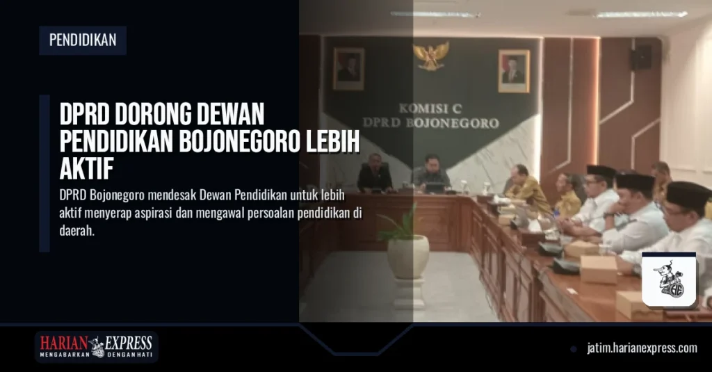 DPRD Dorong Dewan Pendidikan Bojonegoro Lebih Aktif
