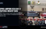 DPRD Lampung Usulkan 12 Raperda Inisiatif Baru