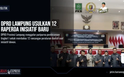 DPRD Lampung Usulkan 12 Raperda Inisiatif Baru